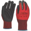 Site 320 Nitrile Foam Coated Gloves Red / Black Medium -Work Gloves Sales 108FR P