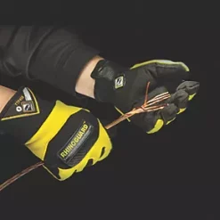 Tilsatec Rhinoguard Gloves Black / Yellow X Large -Work Gloves Sales 1663T A2
