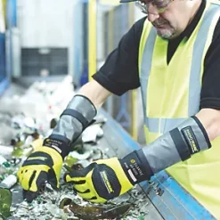 Tilsatec Rhinoguard Gloves Black / Yellow X Large -Work Gloves Sales 1663T A4