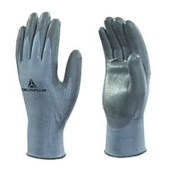 Work Gloves Sales 9 Delta Plus Venicut PU-Coated Palm Gloves Grey Large