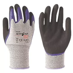 Towa ActivGrip Omega Plus Gloves Black / Grey Large