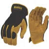 DeWalt DPG216L Leather Performance Hybrid Gloves Black / Yellow Large -Work Gloves Sales 309KX P