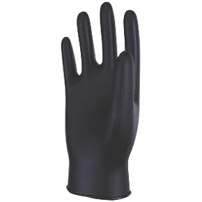 UCI Maxim Nitrile Powder-Free Disposable Gloves Black X Large 50 Pack 2 UCI Maxim Nitrile Powder-Free Disposable Gloves Black X Large 50 Pack