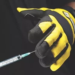 Tilsatec Rhinoguard Gloves Black / Yellow Large -Work Gloves Sales 3512T A3