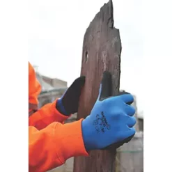 Showa 306 Gloves Blue/Black XX Large -Work Gloves Sales 4185C A2