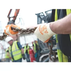 Showa 310 Original Builders Gloves Orange Large -Work Gloves Sales 42540 A3