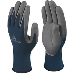 Delta Plus VV811 Safe & Strong Versatile Handling Gloves Blue / Grey Large
