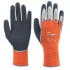 Towa ActivGrip XA-325 Latex-Coated Finger Gloves Orange Large -Work Gloves Sales 4551R P