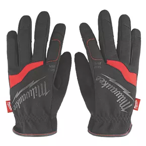 Milwaukee Free-Flex Work Gloves Black Large 3 Milwaukee Free-Flex Work Gloves Black Large