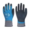 Wonder Grip WG-318 Aqua Protective Work Gloves Blue Large -Work Gloves Sales 536PP P