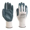 Site 130 Nitrile Coated Gloves White / Blue X Large -Work Gloves Sales 545FR P