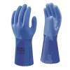 Showa 660 Chemical Hazard Gauntlets Blue X Large