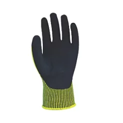 Wonder Grip WG-310HY Comfort Protective Work Gloves High-Viz Yellow / Black X Large -Work Gloves Sales 570PP A2