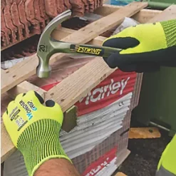 Wonder Grip WG-310HY Comfort Protective Work Gloves High-Viz Yellow / Black X Large -Work Gloves Sales 570PP A3