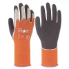 Towa ActivGrip XA-325 Latex-Coated Finger Gloves Grey / Orange X Large 2 Towa ActivGrip XA-325 Latex-Coated Finger Gloves Grey / Orange X Large -Work Gloves Sales 5908R P