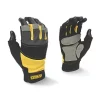 DeWalt DPG213L Fingerless Gloves Black / Yellow / Grey Large -Work Gloves Sales 663KX P