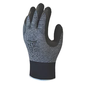 Showa 341 341 Advanced Grip Gloves Grey/Black Large 3 Showa 341 341 Advanced Grip Gloves Grey/Black Large