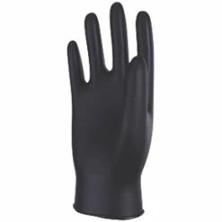 UCI Maxim Nitrile Powder-Free Disposable Gloves Black Medium 50 Pack