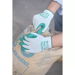 Showa 350R Nitrile Gloves Green X Large -Work Gloves Sales 80969 A3