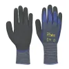 Towa ActivGrip CJ-568 Nitrile Foam Finger Dipped Gloves Purple Large -Work Gloves Sales 9037R P