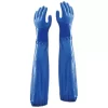Showa 690 Chemical Hazard 25½" Gauntlets Blue X Large 1 Showa 690 Chemical Hazard 25½" Gauntlets Blue X Large -Work Gloves Sales 93546 P