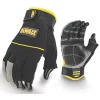 DeWalt DPG24L 3-Finger Framers Gloves Black / Yellow Large -Work Gloves Sales 95174 P