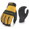 DeWalt DPG21L Heavy Utility General Handling Gloves Black/Yellow Large -Work Gloves Sales 964KX P
