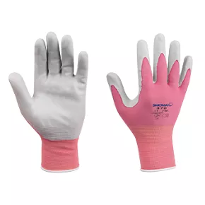 Showa 370 Nitrile Gloves Pink Small 4 Showa 370 Nitrile Gloves Pink Small - Image 2